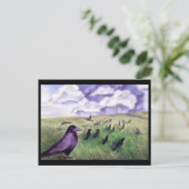 カラス・イン・ザ・フィールド ポストカード (スタンド正面)