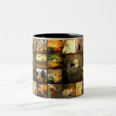 カラス・ガロール以上 ツートーンマグカップ (中央)