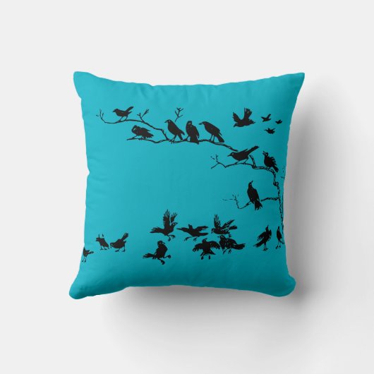 カラス クッション (裏面)