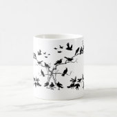 カラス コーヒーマグカップ (中央)