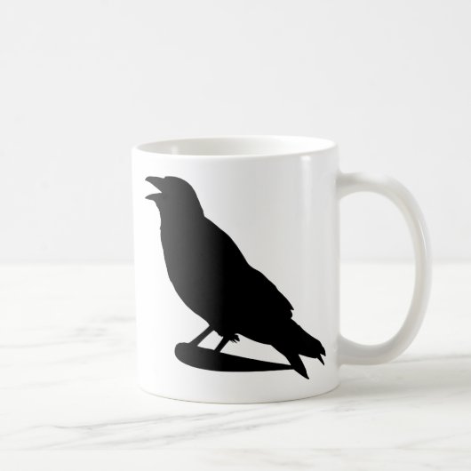 カラス コーヒーマグカップ (右)