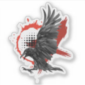 カラス シール (正面)