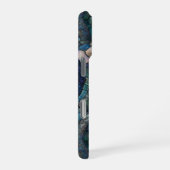 カラス ステンドグラス風 (模造) iPhone カバー (右側面)
