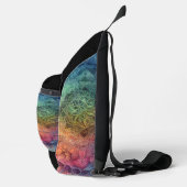 カラス・ツリー・オブ・ライフ・マンダラ異教の スリングバッグ (右)
