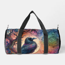 カラス・ツリー・オブ・ライフ・マンダラ異教の