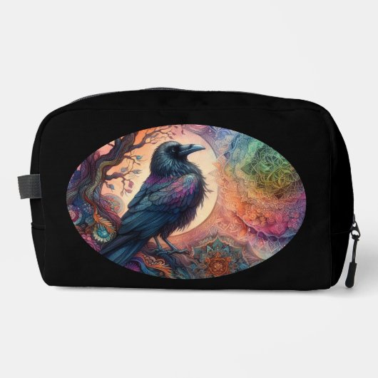 カラス・ツリー・オブ・ライフ・マンダラ異教の ドップキット (正面)