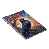 カラス・ツリー・オブ・ライフ・マンダラ異教の ノートブック (右側)