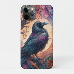 カラス・ツリー・オブ・ライフ・マンダラ異教の iPhone 11 PROケース