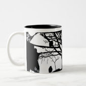 カラス ツートーンマグカップ (左)