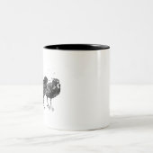 カラス ツートーンマグカップ (中央)