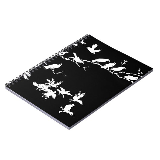 カラス ノートブック (左側)