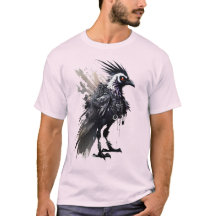 カラス パンク 01 Tシャツ