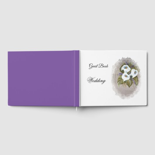 カラス・ブーケ ゲストブック (全面)