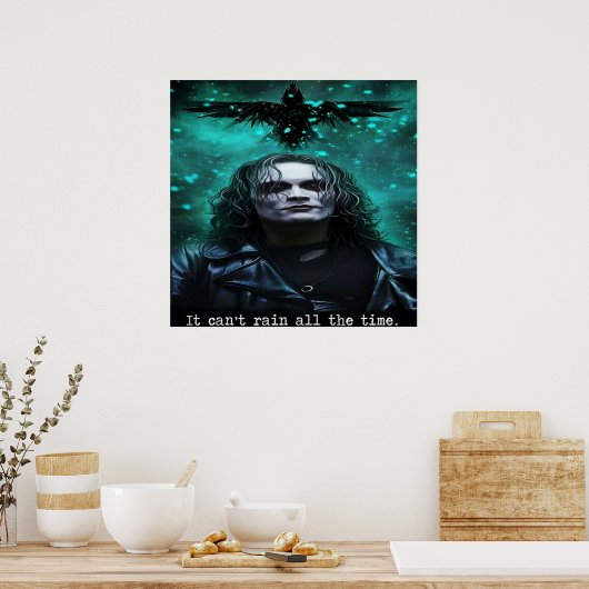 カラス ポスター (キッチン)