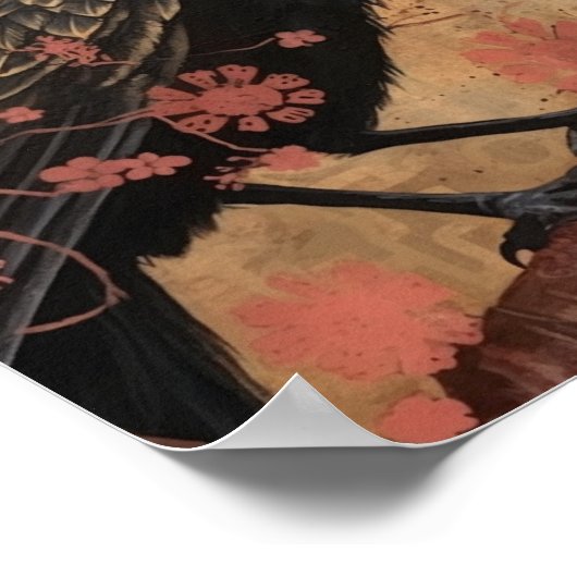 カラス ポスター (角)