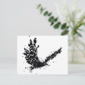 カラス ポストカード (スタンド正面)