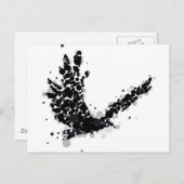 カラス ポストカード (正面/裏面)