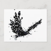 カラス ポストカード (正面)