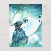 カラス ポストカード (正面)