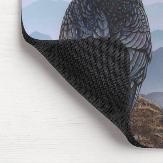 カラス マウスパッド (コーナー)