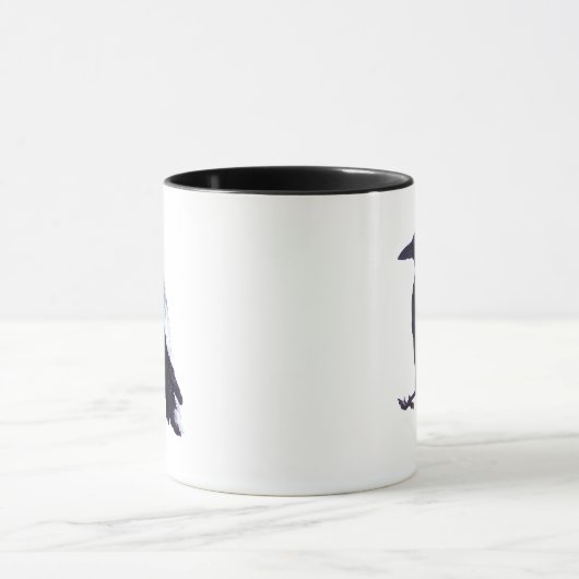 カラス マグカップ (中央)