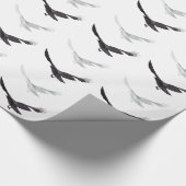 カラス ラッピングペーパー (角)