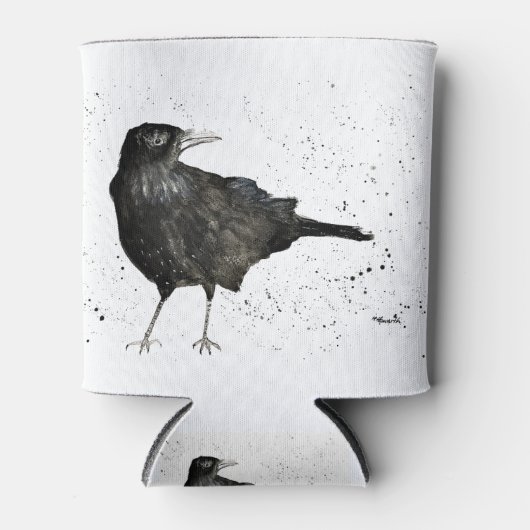 カラス・レイブン 缶クーラー (正面)