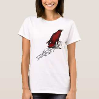 カラス-女性 Tシャツ
