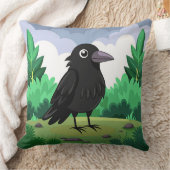 カラス（漫画） クッション (ブランケット)