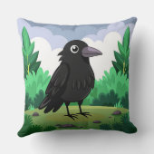 カラス（漫画） クッション (裏面)