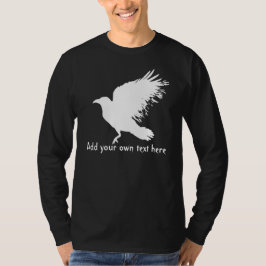 カラス - 白 Tシャツ
