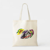 カラス 秋  トートバッグ (裏面)