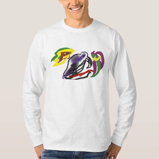 カラス 秋  Tシャツ (正面)