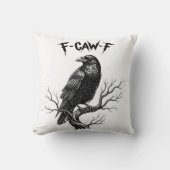 カラス - F-Caw-F クッション (正面)