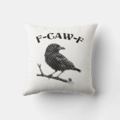 カラス F-CAW-F ハロウィン クッション (裏面)