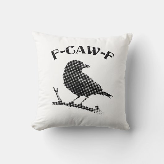 カラス F-CAW-F ハロウィン クッション (正面)