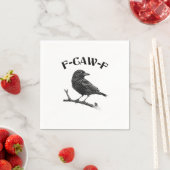 カラス F-CAW-F ハロウィン スタンダードカクテルナプキン (インサイチュ)