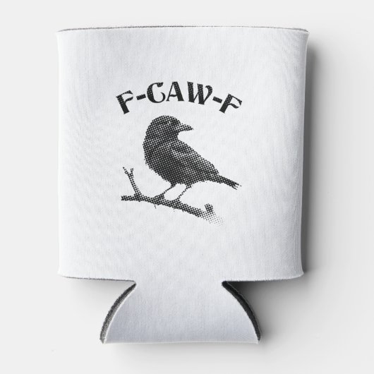 カラス F-CAW-F ハロウィン 缶クーラー (正面)