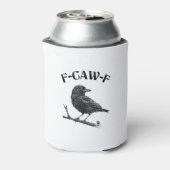 カラス F-CAW-F ハロウィン 缶クーラー (缶裏面)