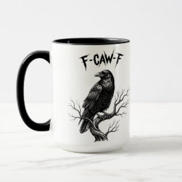 カラス - F-Caw-F マグカップ