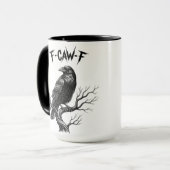 カラス - F-Caw-F マグカップ (正面左)