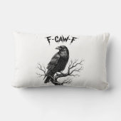 カラス - F-Caw-F ランバークッション (裏面)