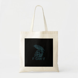 カラス F-Caw-F レトロ カラス 愛好家 ジョークグッズ トートバッグ