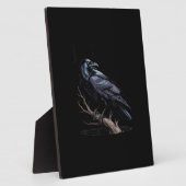 カラス、F-Caw-F 面白い鳥の引用 フォトプラーク (側面)
