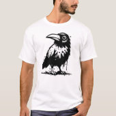 カラス Tシャツ (正面)