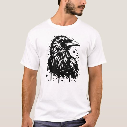 カラス Tシャツ (正面)
