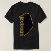 カラス Tシャツ (デザイン正面)