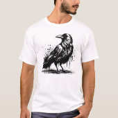 カラス Tシャツ (正面)