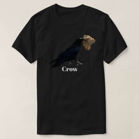 カラス Tシャツ (デザイン正面)