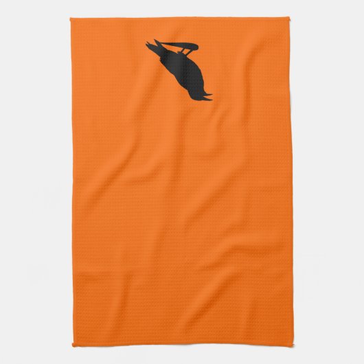 カラスDishtowels キッチンタオル (縦)